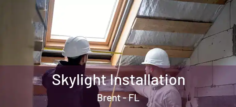  Skylight Installation Brent - FL